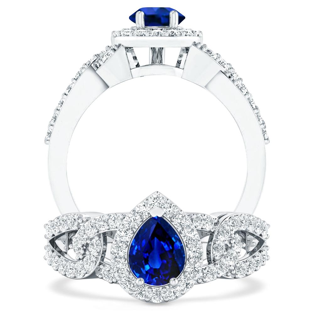 White Gold - Sapphire