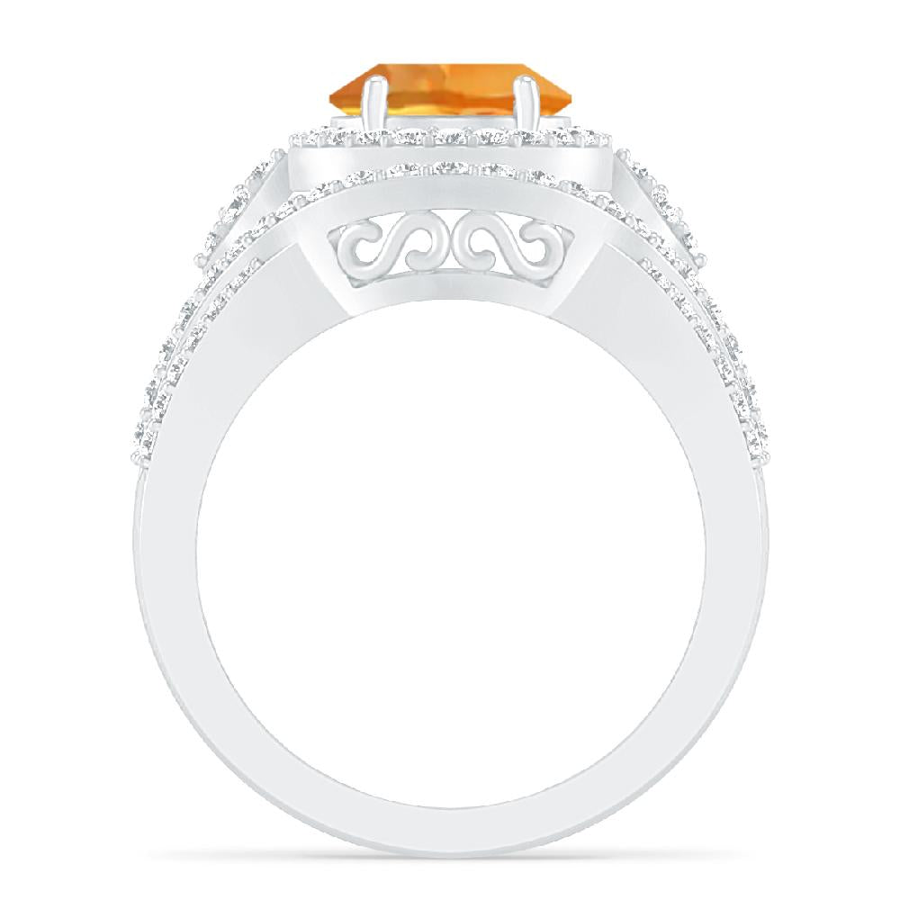 White Gold - Citrine