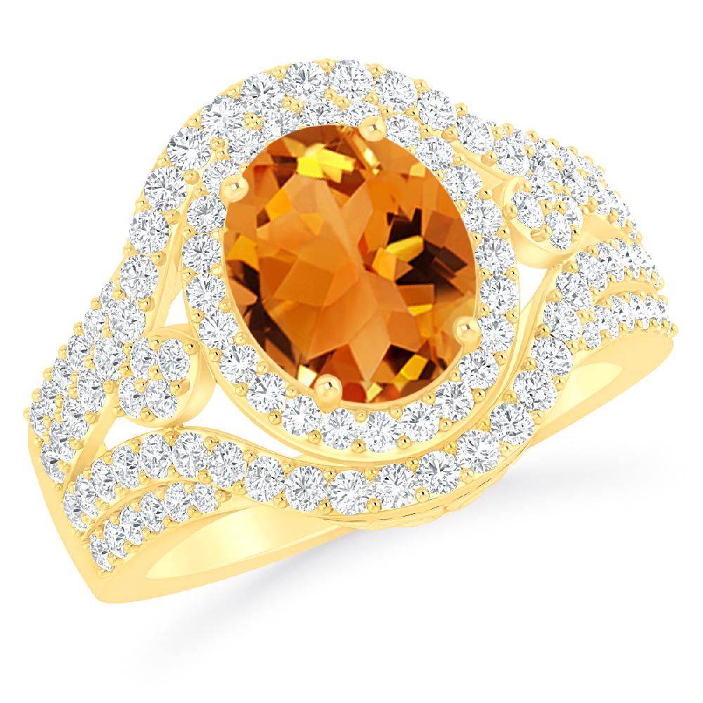 Yellow Gold - Citrine