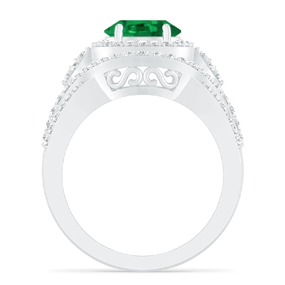 White Gold - Emerald