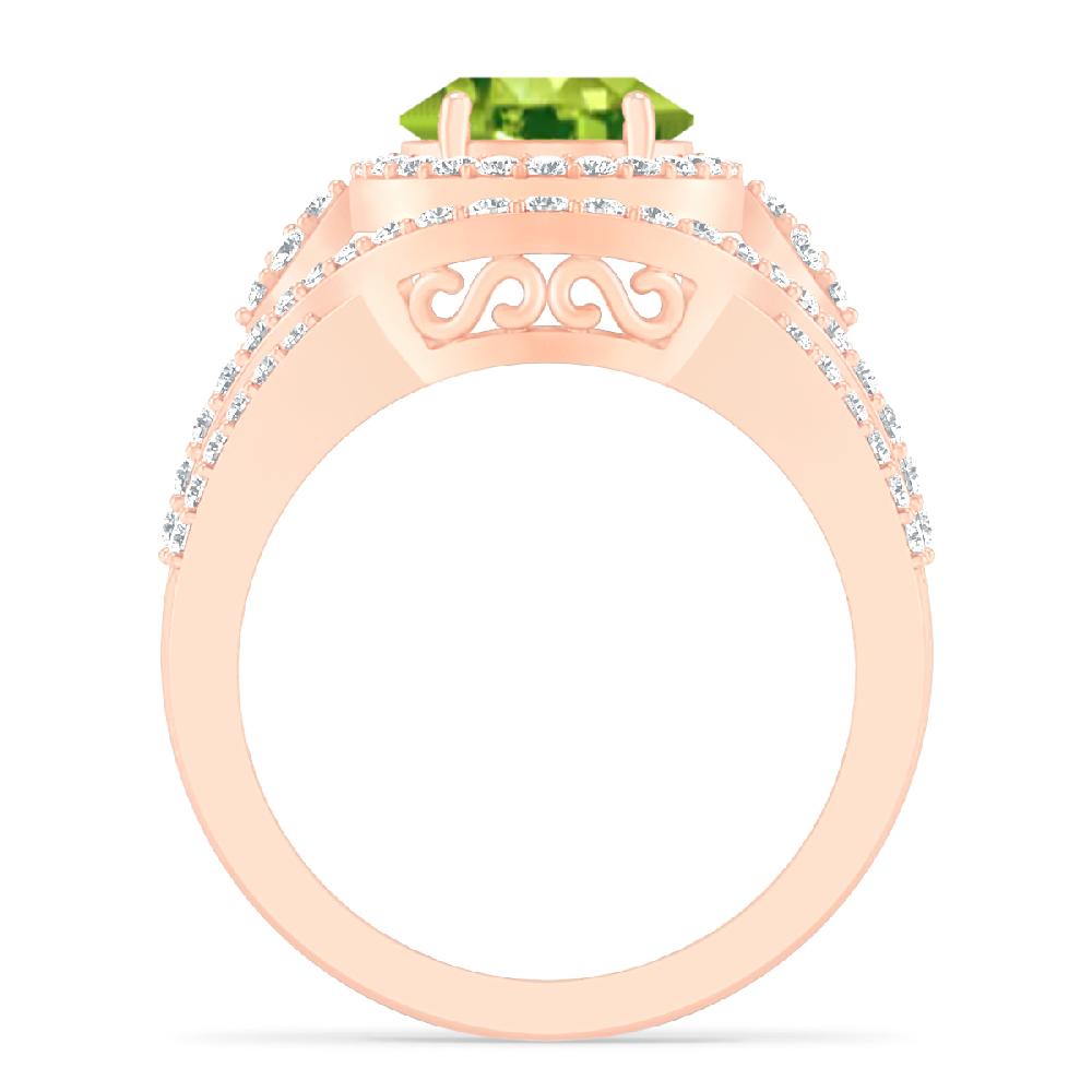 Rose Gold - Peridot