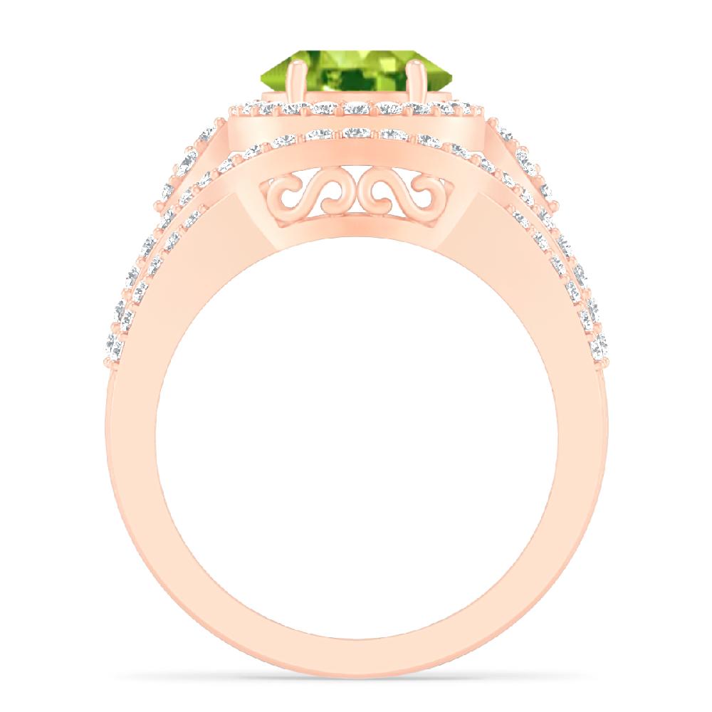 Rose Gold - Peridot