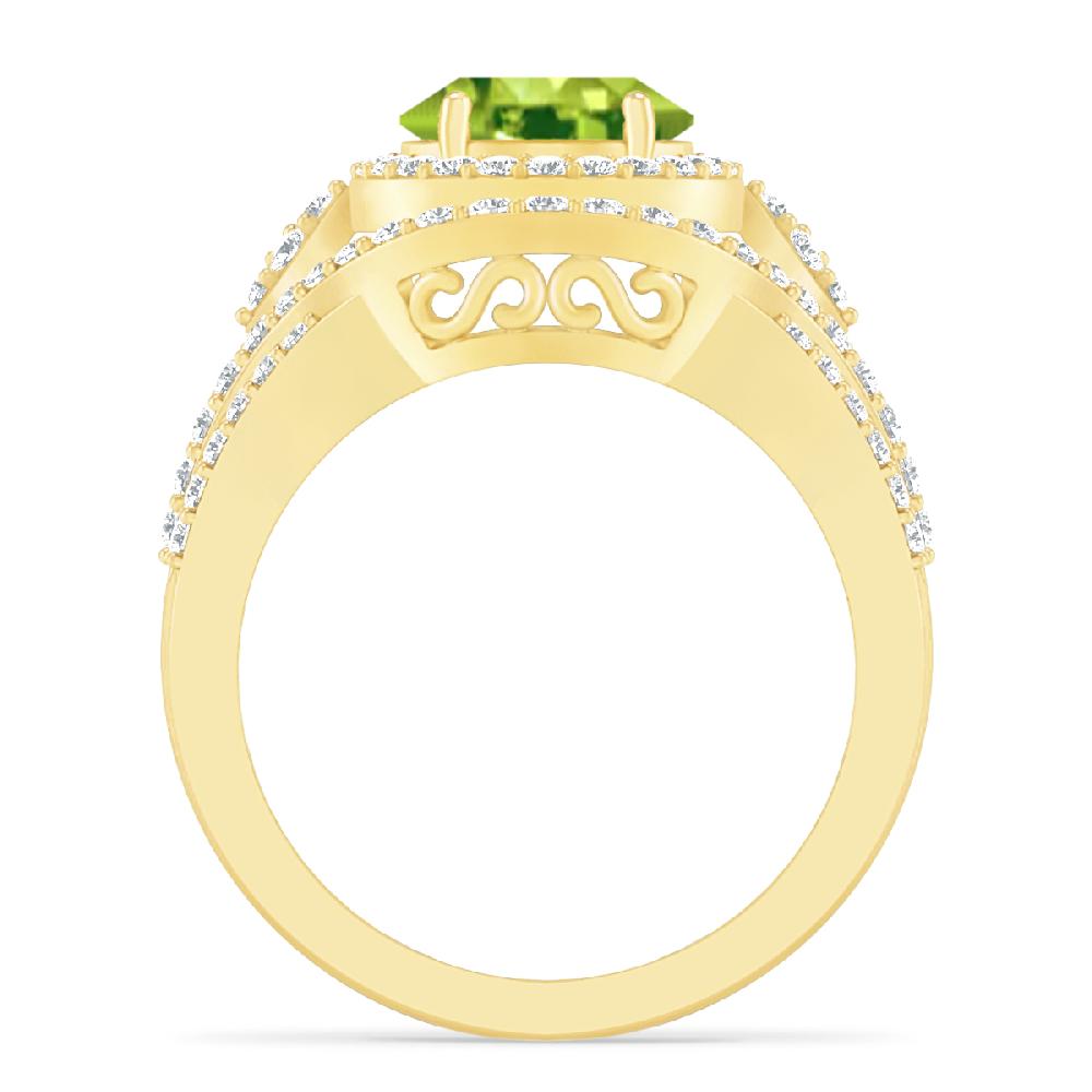 Yellow Gold - Peridot