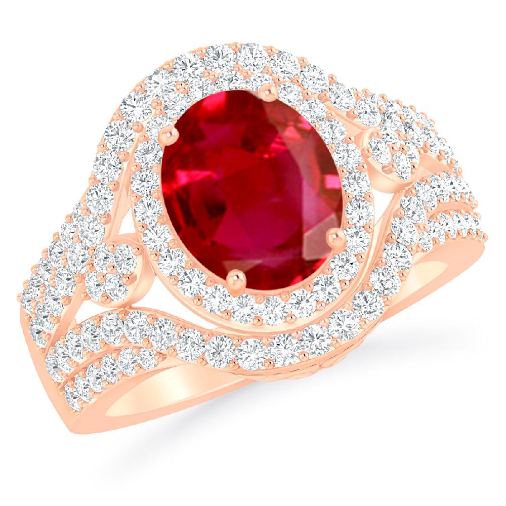 Rose Gold - Ruby