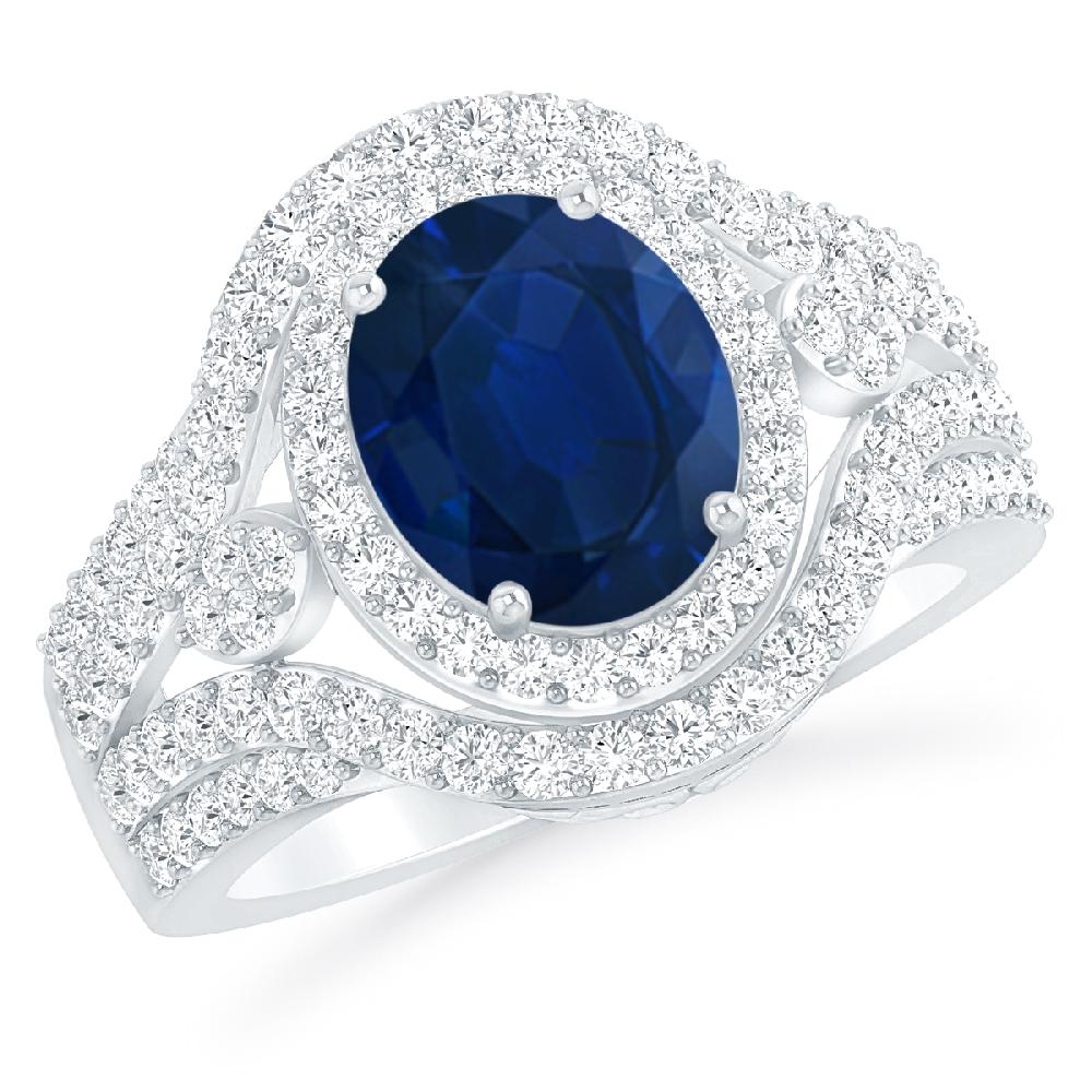 White Gold - Sapphire