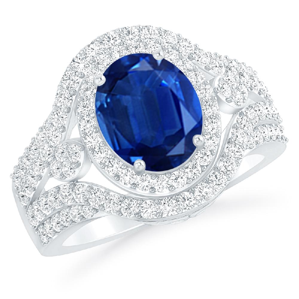 White Gold - Sapphire