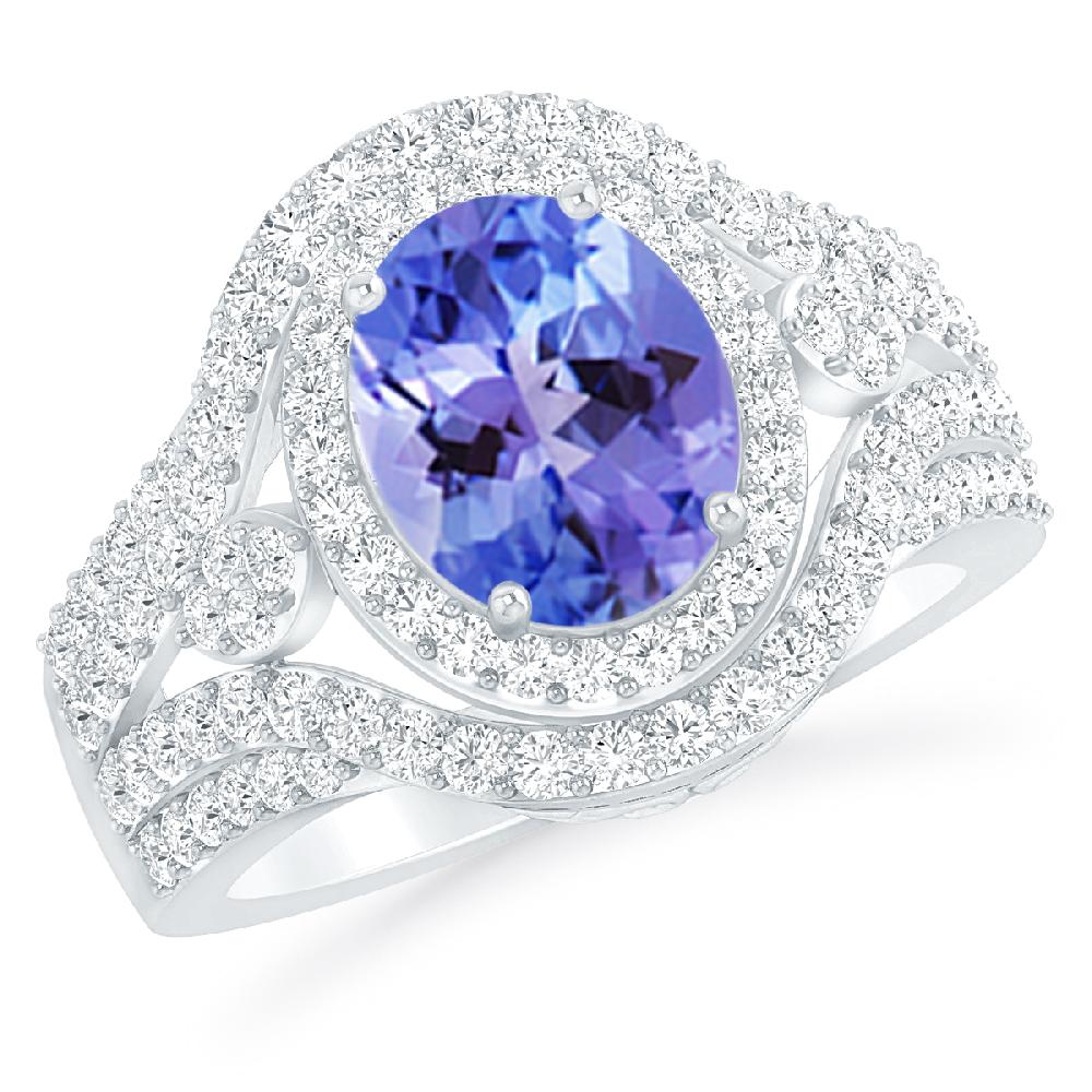 White Gold - Tanzanite