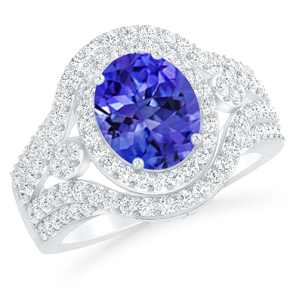 White Gold - Tanzanite