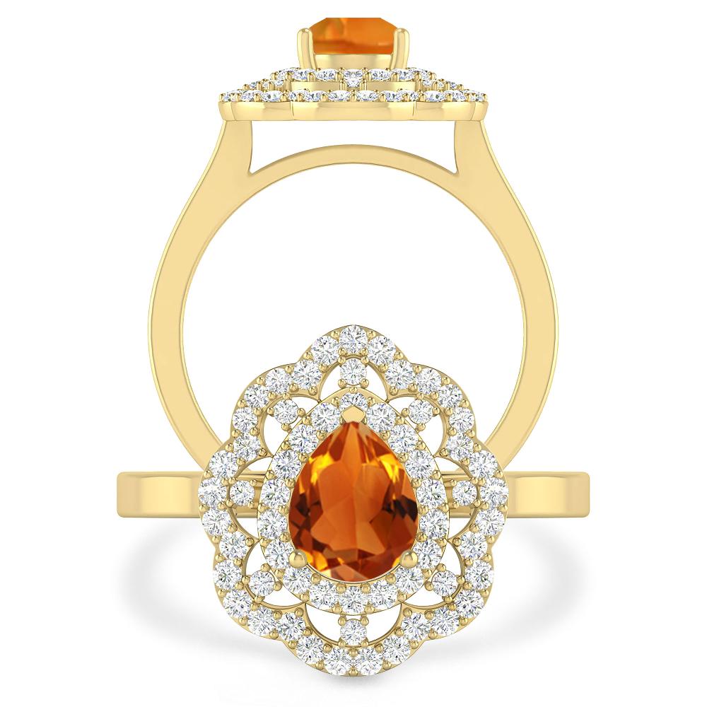 Yellow Gold - Citrine