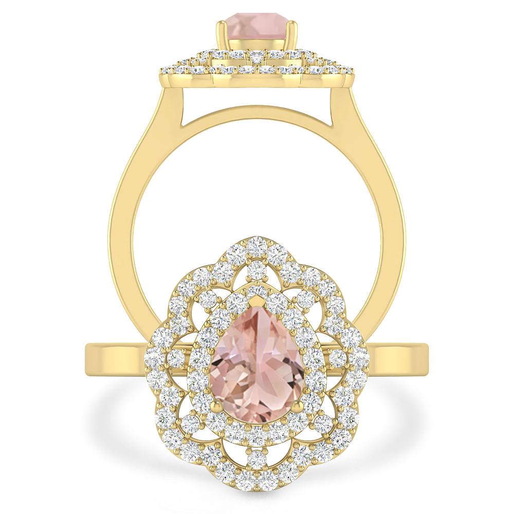 Yellow Gold - Morganite