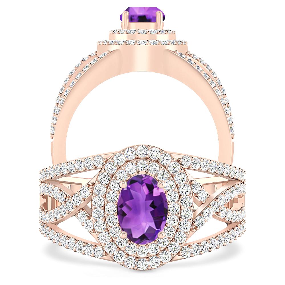 Rose Gold - Amethyst