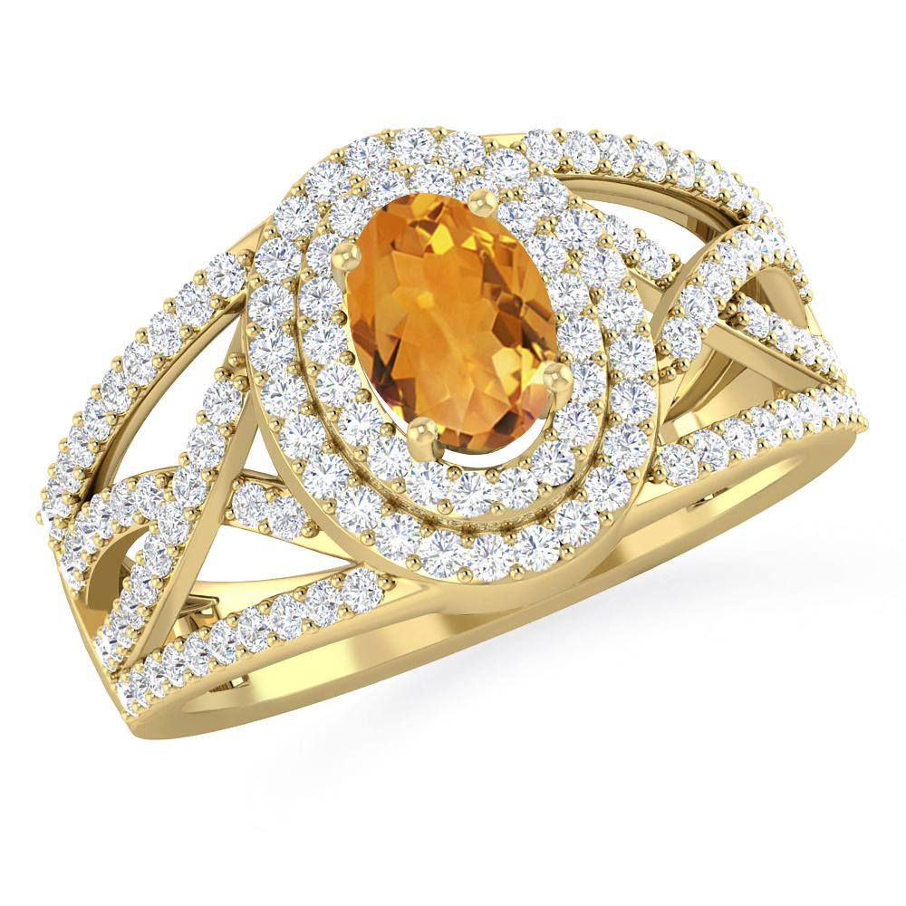 Yellow Gold - Citrine