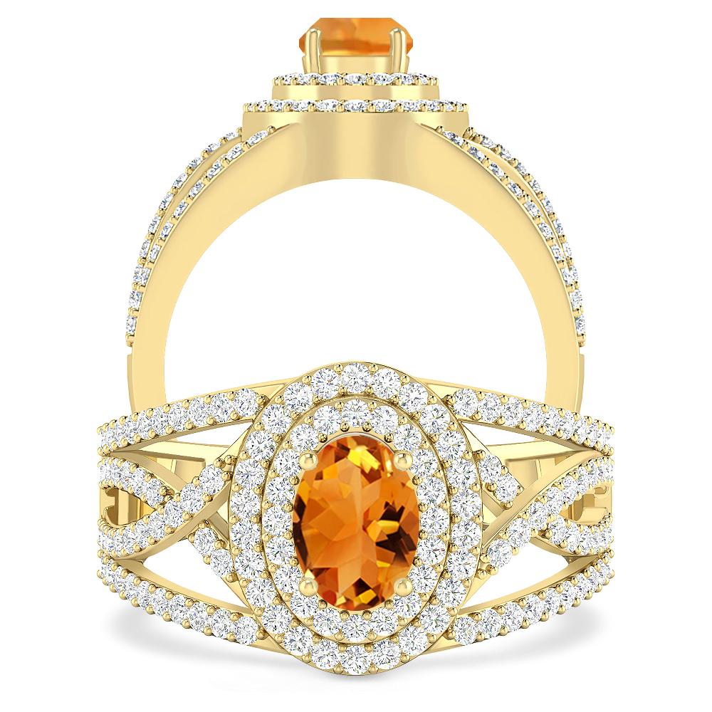 Yellow Gold - Citrine