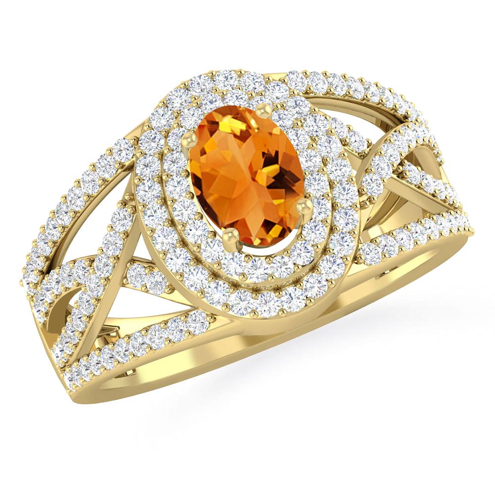 Yellow Gold - Citrine