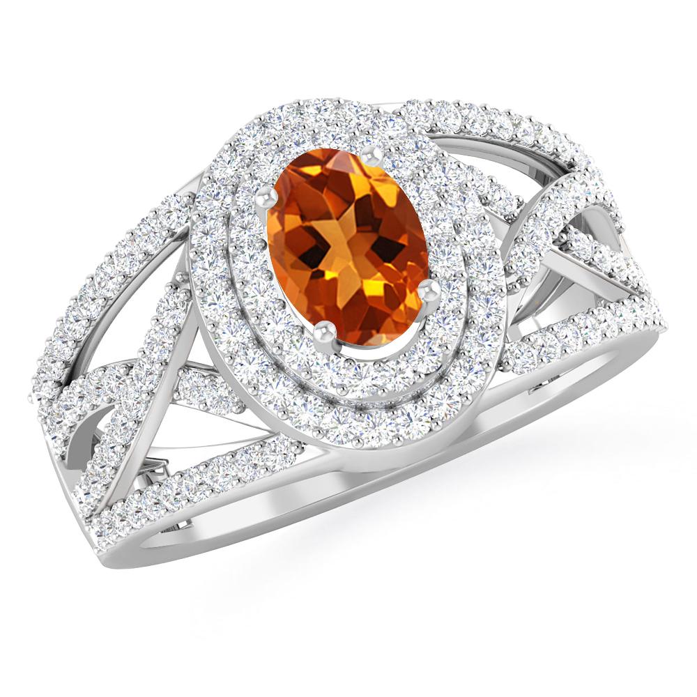 White Gold - Citrine