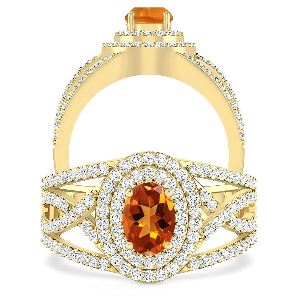 Yellow Gold - Citrine