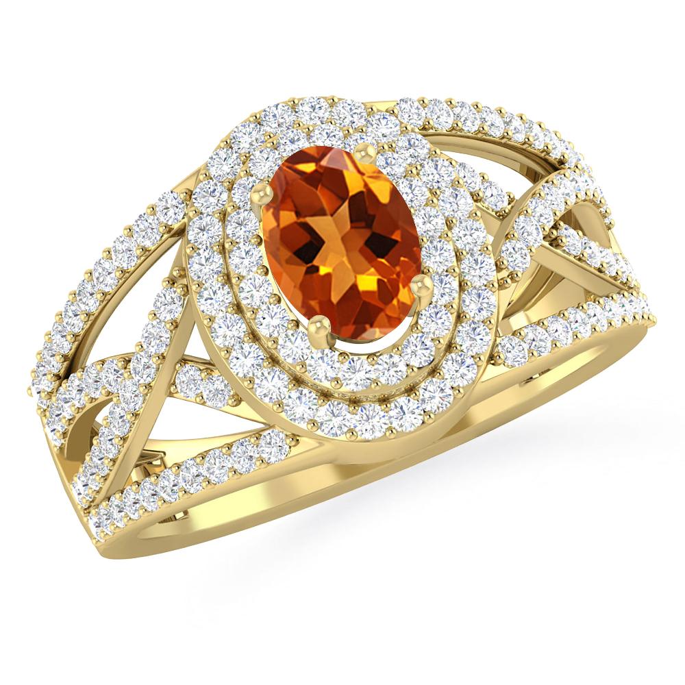 Yellow Gold - Citrine