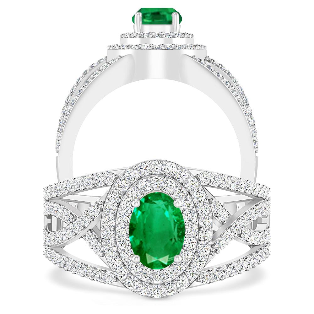 White Gold - Emerald