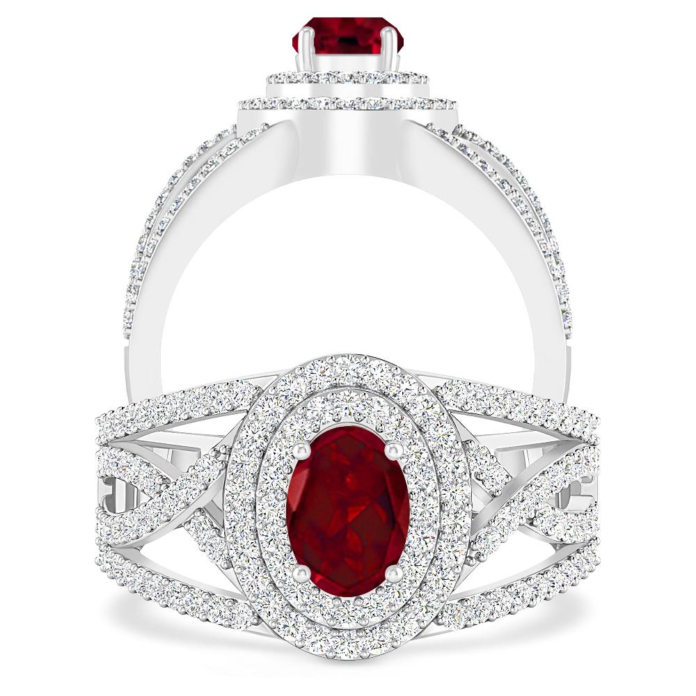 White Gold - Garnet