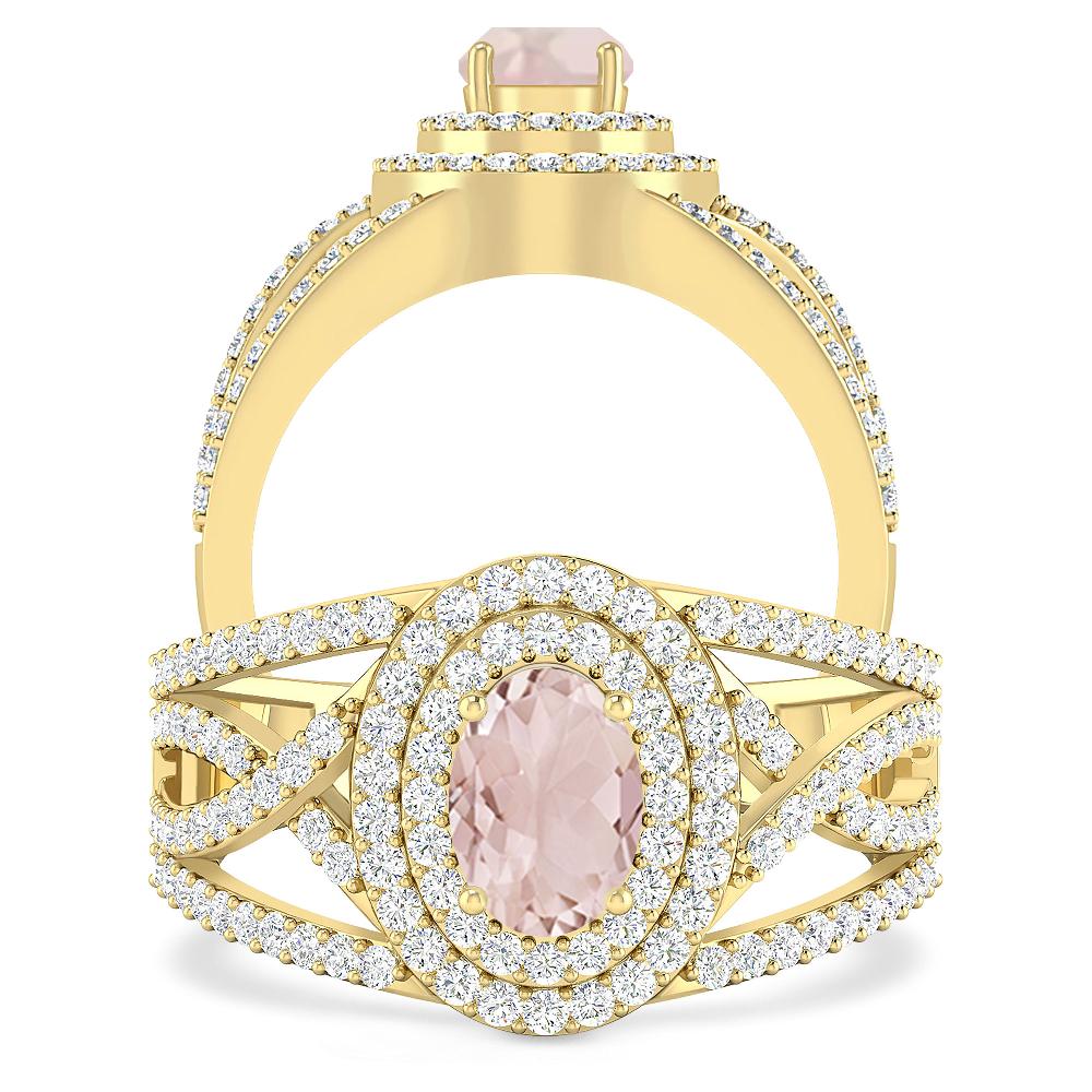 Yellow Gold - Morganite