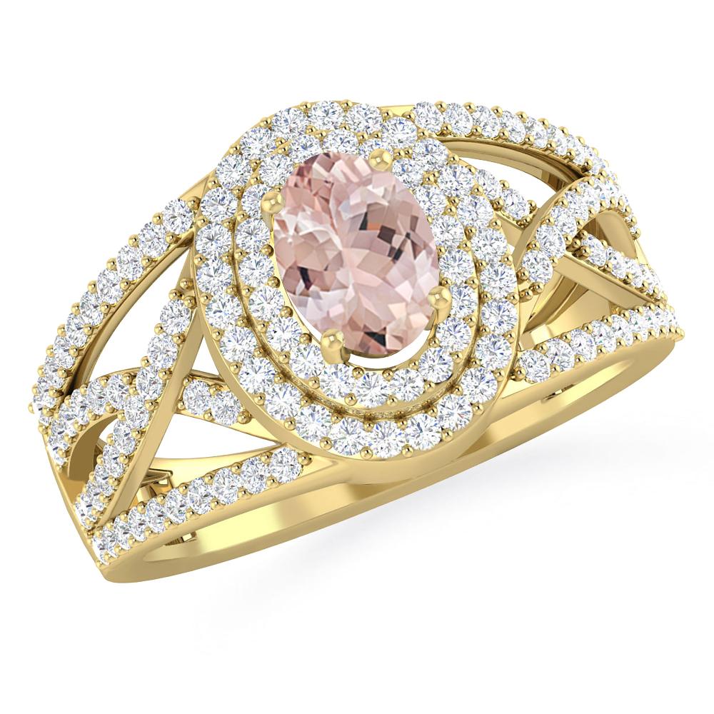Yellow Gold - Morganite