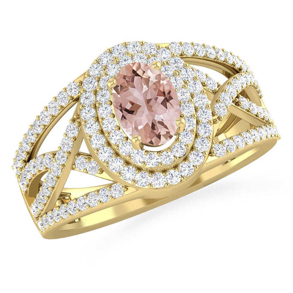 Yellow Gold - Morganite