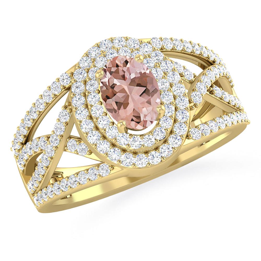 Yellow Gold - Morganite