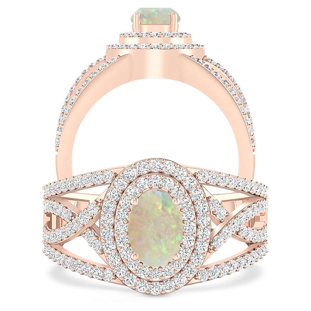 Rose Gold - Opal