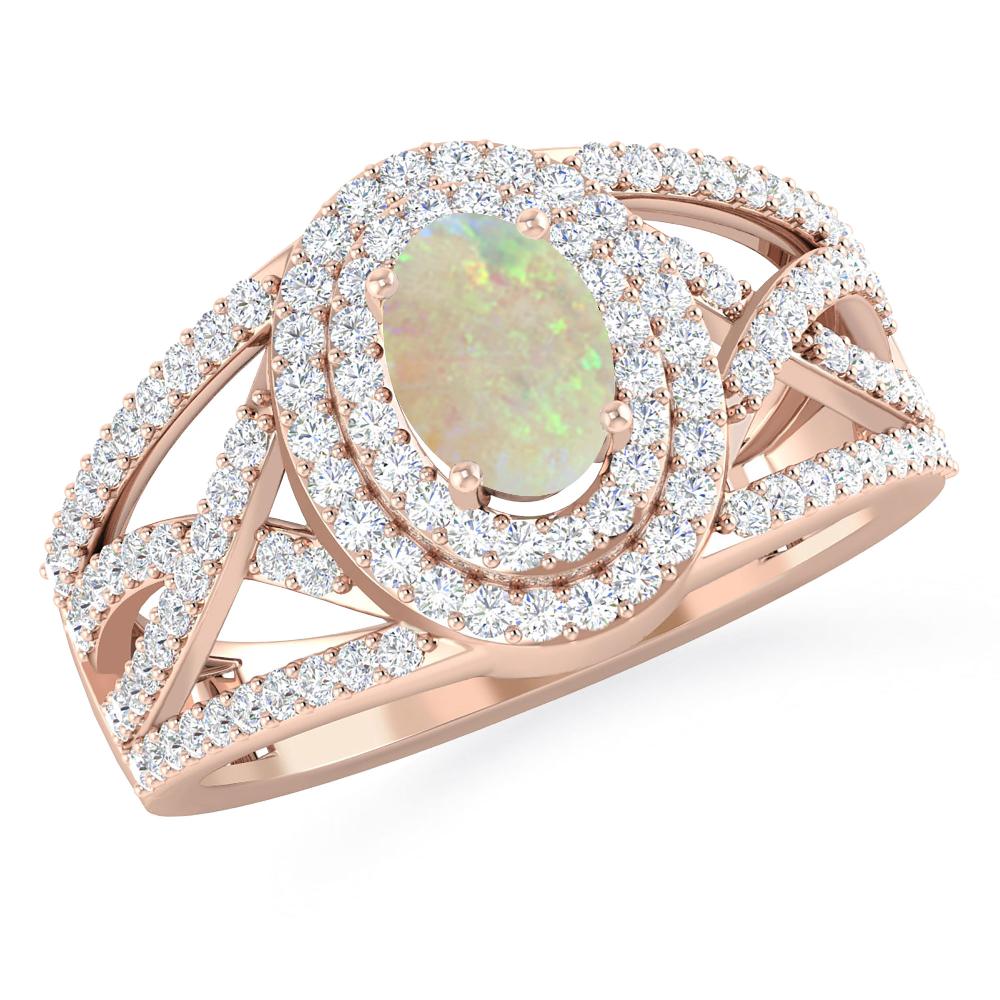 Rose Gold - Opal