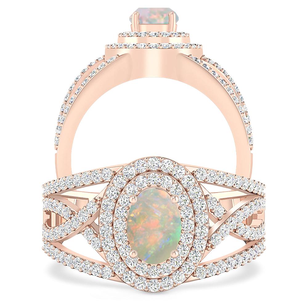 Rose Gold - Opal