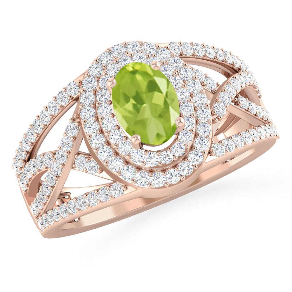 Rose Gold - Peridot