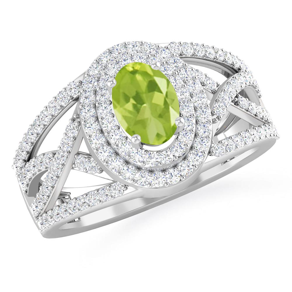 White Gold - Peridot