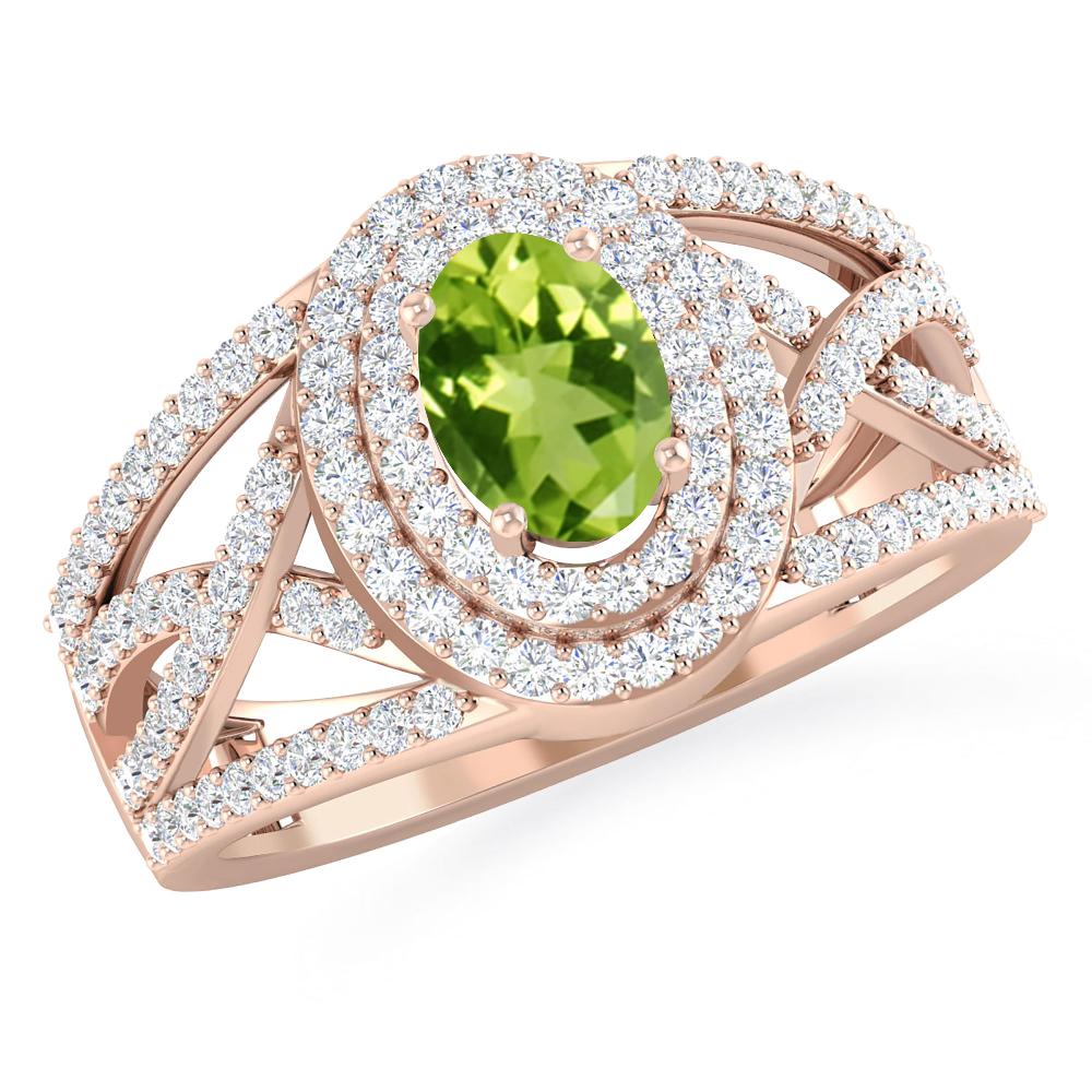 Rose Gold - Peridot