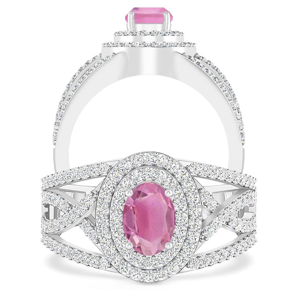 White Gold - Pink Tourmaline