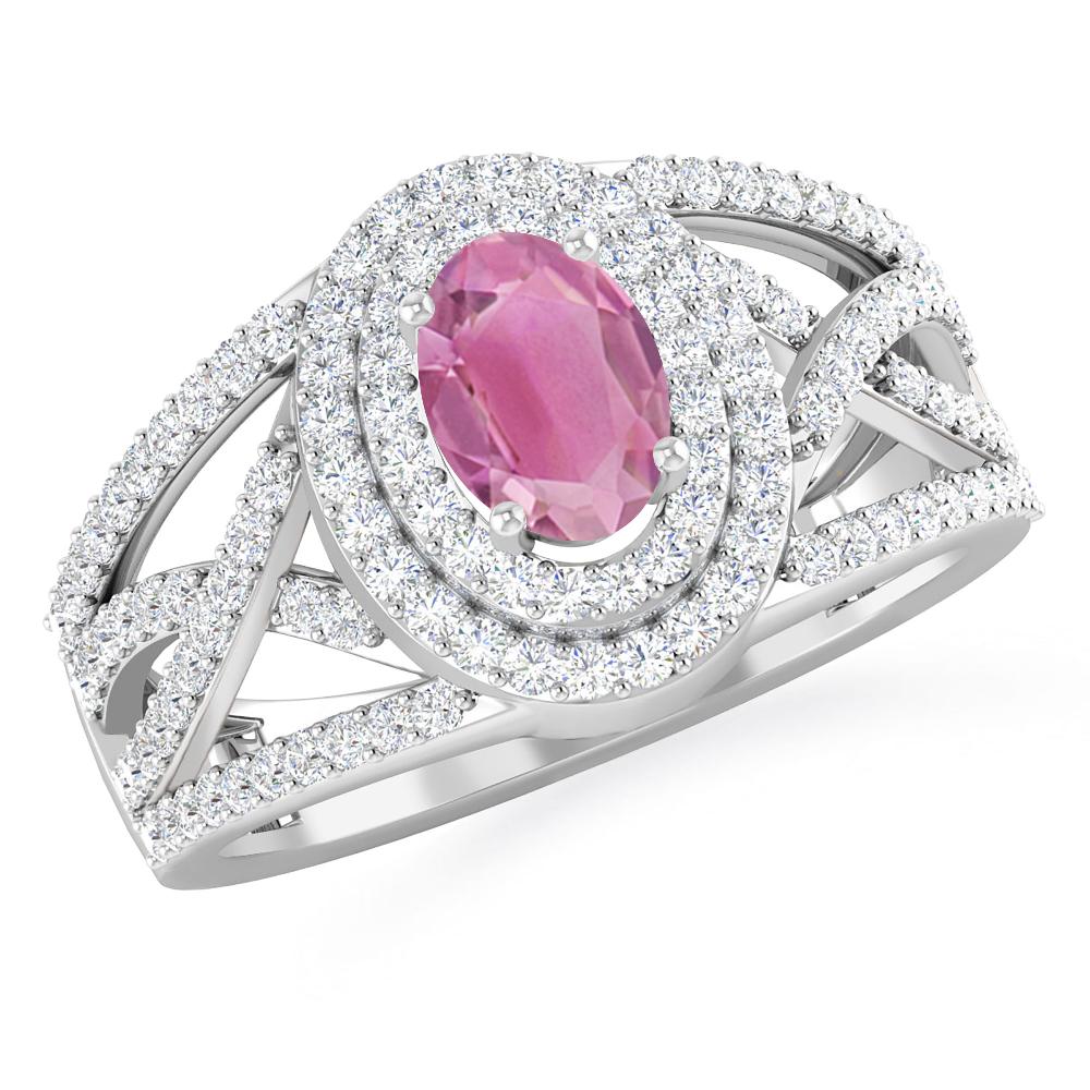 White Gold - Pink Tourmaline