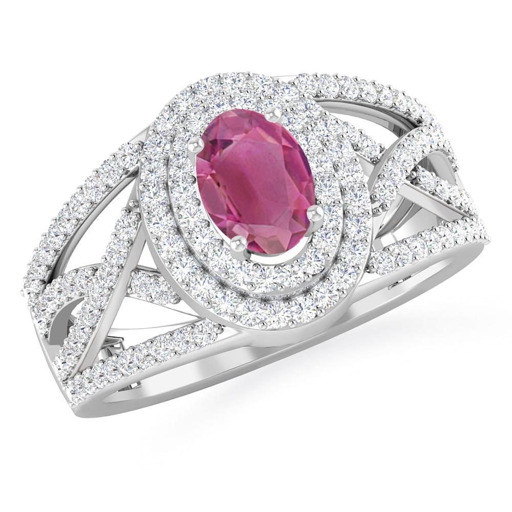 White Gold - Pink Tourmaline