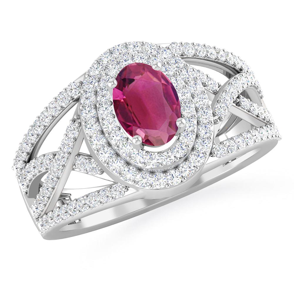 White Gold - Pink Tourmaline