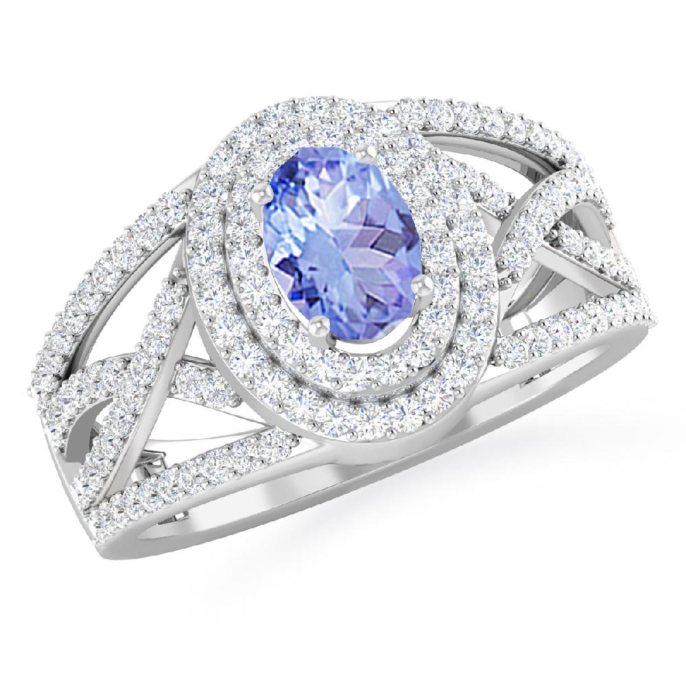 White Gold - Tanzanite