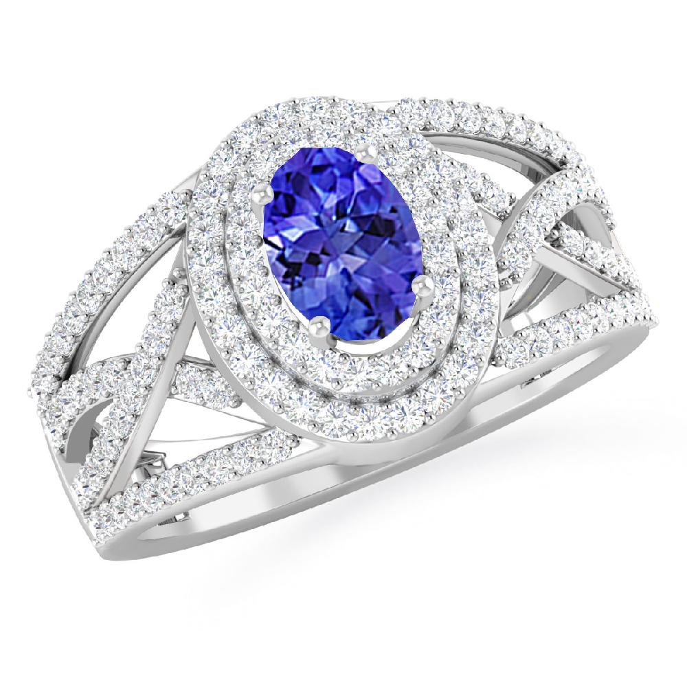 White Gold - Tanzanite