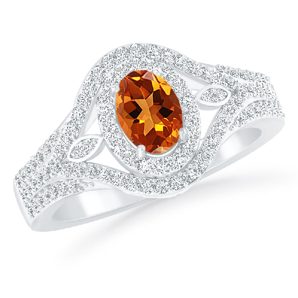 White Gold - Citrine