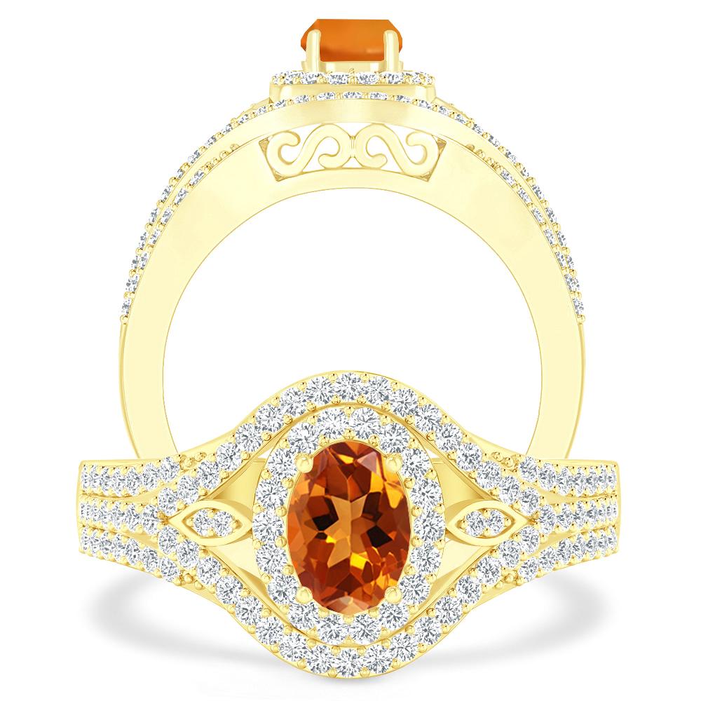 Yellow Gold - Citrine