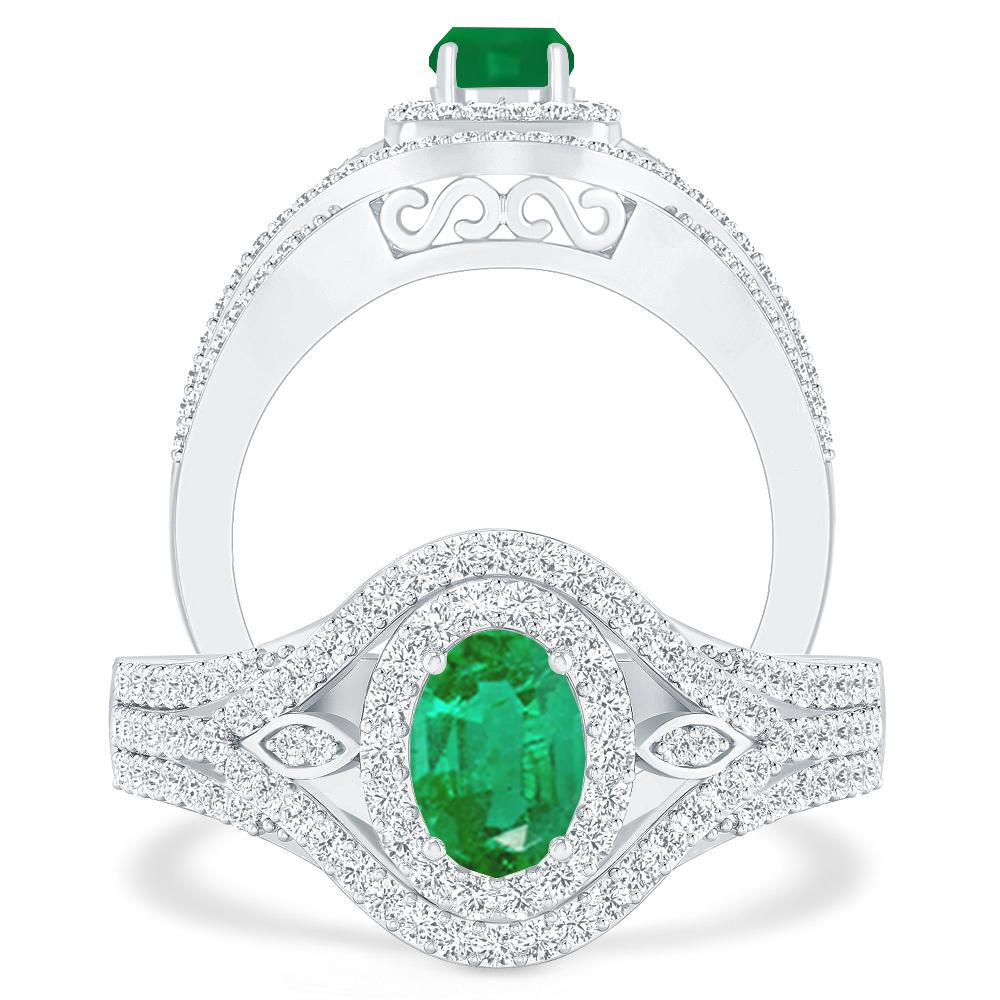 White Gold - Emerald