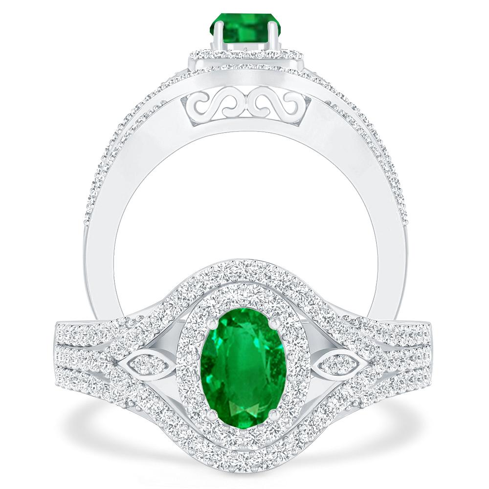 White Gold - Emerald