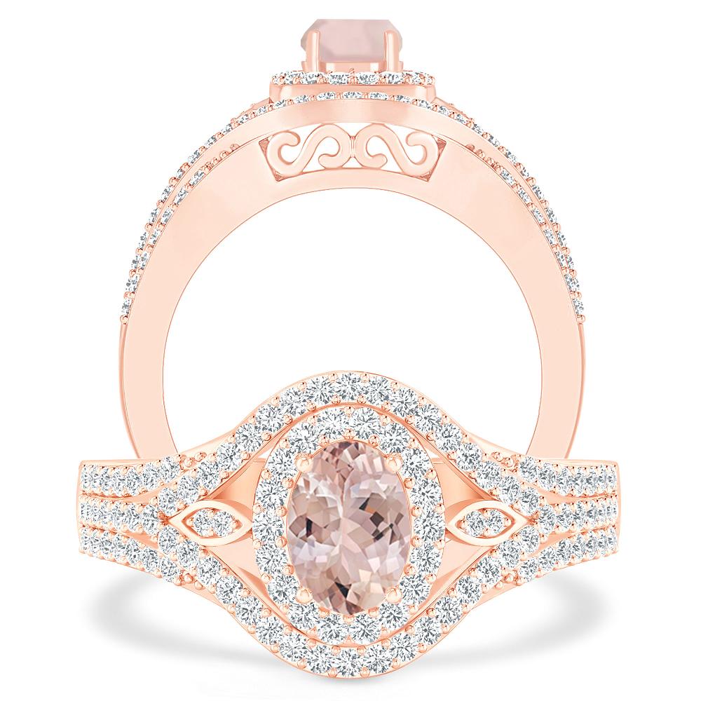 Rose Gold - Morganite