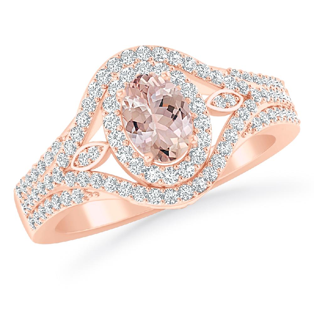 Rose Gold - Morganite