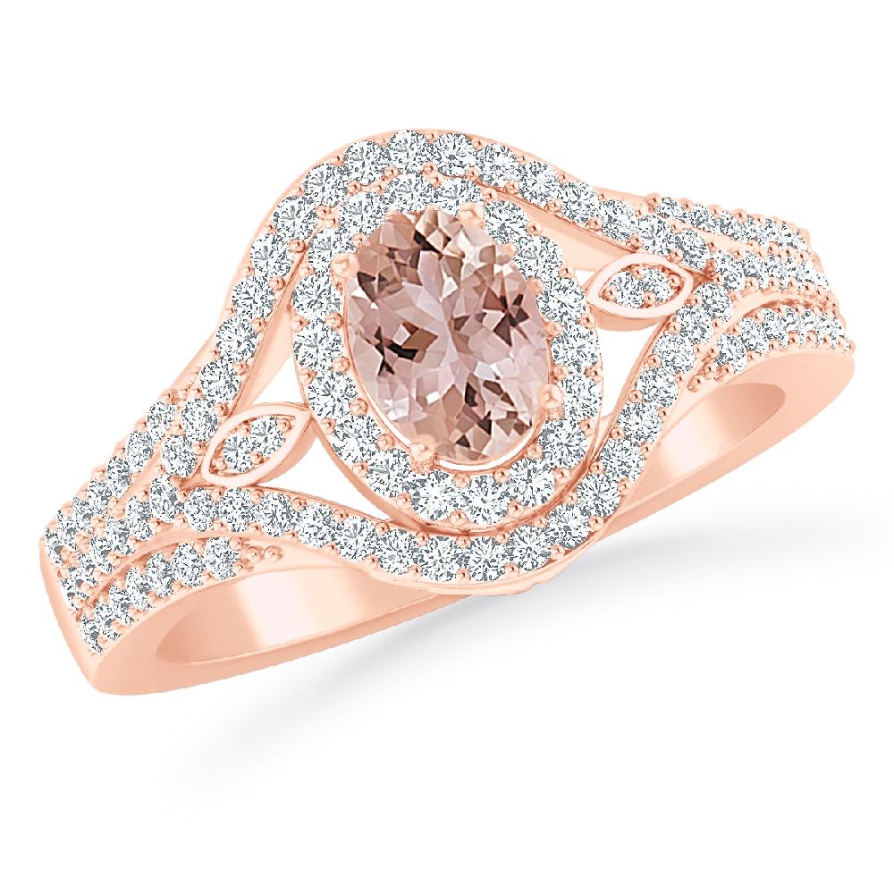 Rose Gold - Morganite