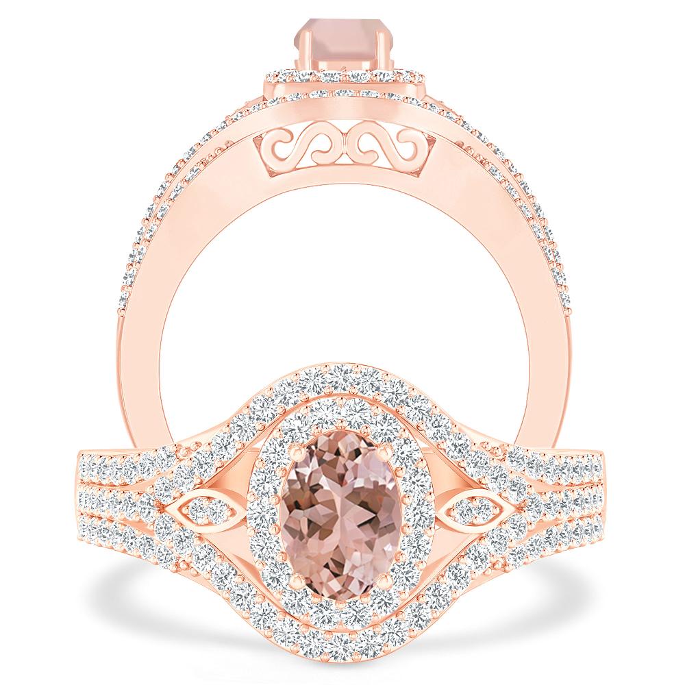 Rose Gold - Morganite