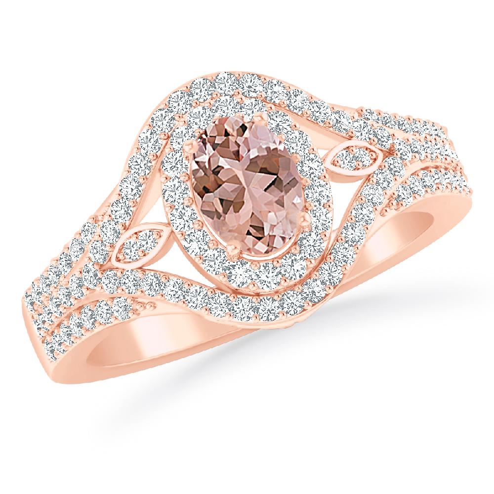 Rose Gold - Morganite
