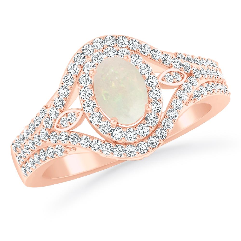 Rose Gold - Opal