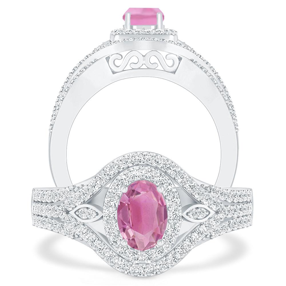 White Gold - Pink Tourmaline